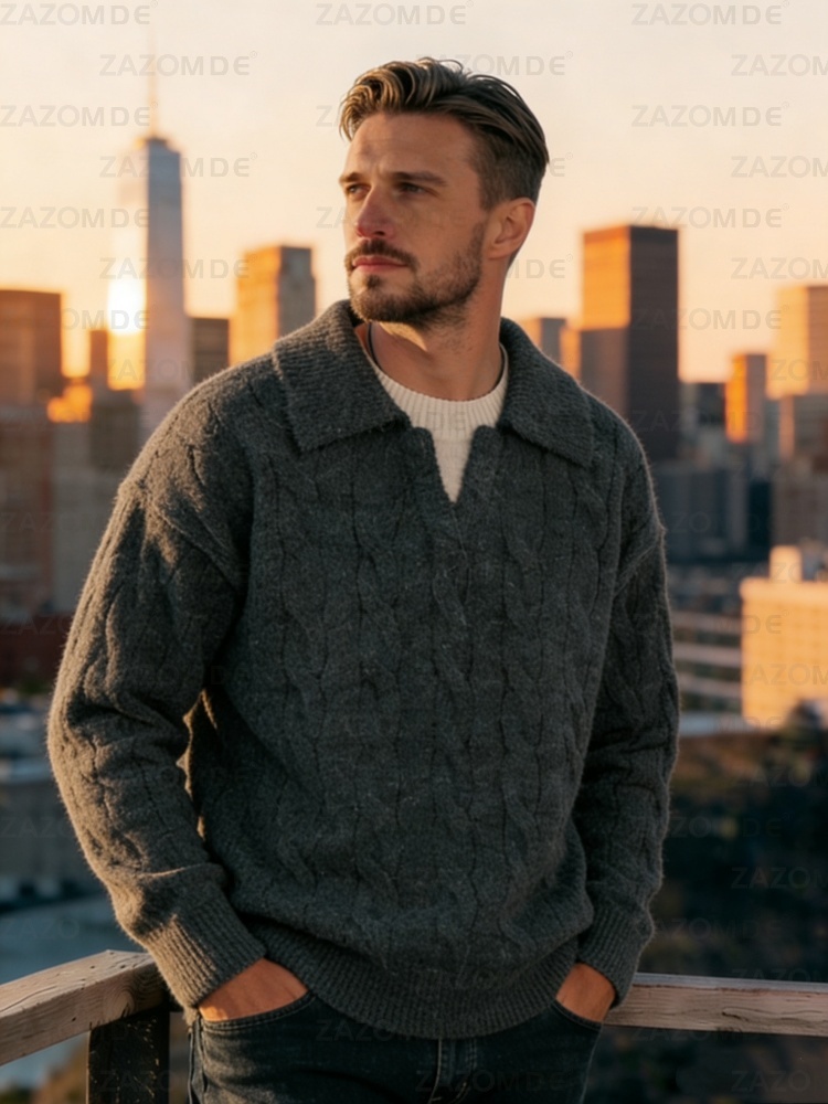 ZAZOMDE Luxury Feel Mens Sweat - Luxury Lifestyle City recension och pris